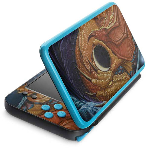 Ed Beard Jr. Yin Yang Dragon Nintendo 2DS XL (2017) Skin